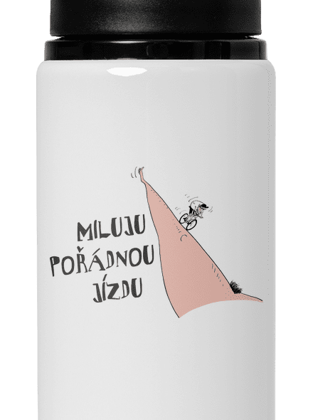 Miluju jízdu lahev na vodu White