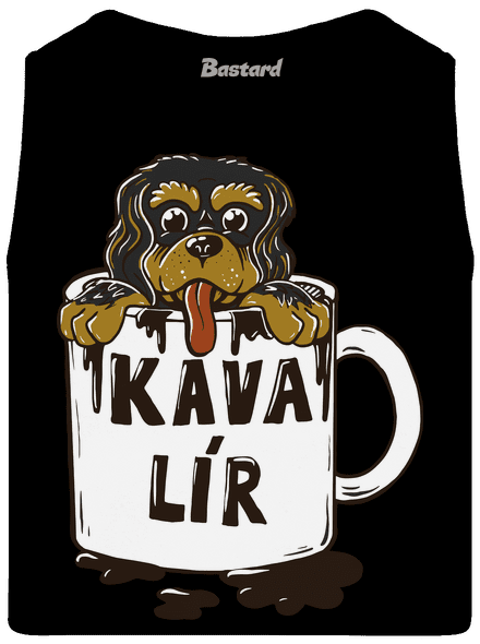 Kávalír pánské tílko Black
