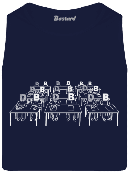 Cimrman: Debil, blbeček pánské tílko French Navy