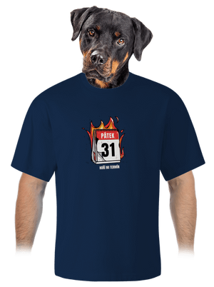 unisex tričko oversized