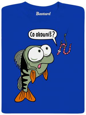 Co okouníš? pánské dlouhý rukáv Royal Blue