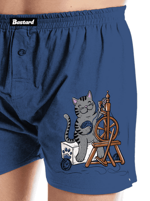 Kočka přede pánské trenky Blue