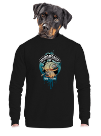 unisex mikina bez kapuce