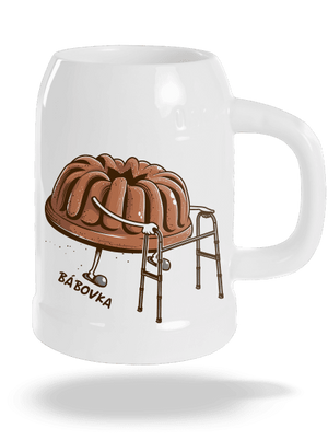 Bábovka půllitr White