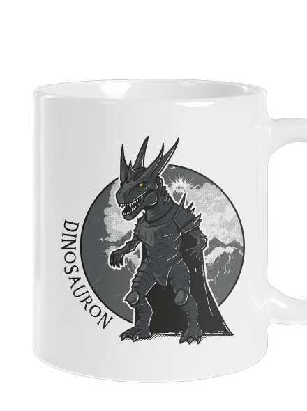 Dinosauron klasický hrnek White