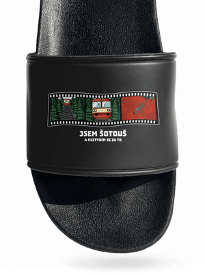 Jsem šotouš pantofle Black