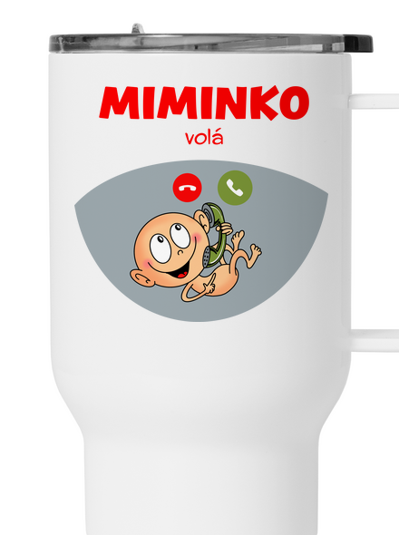 Miminko volá termohrnek White