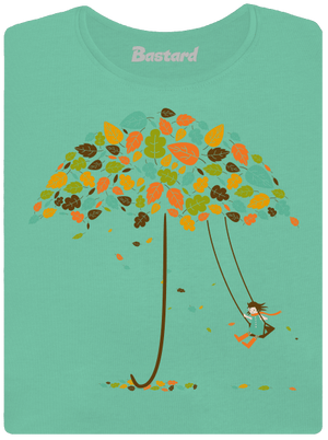 Radost z podzimu dámské tričko premium Mint Mal