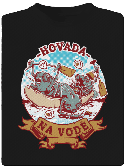 Hovada na vodě dětské sportovní tričko Black