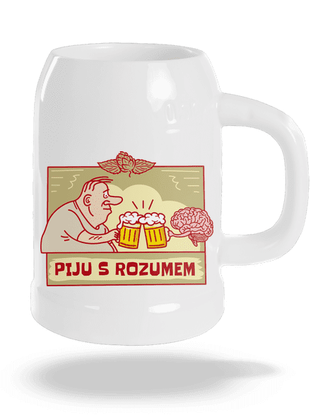 Piju s rozumem půllitr White