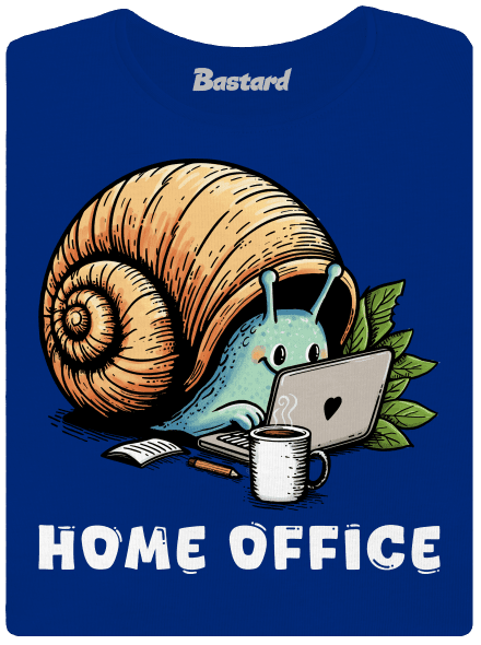 Šnekův home office dámské tričko Royal Blue Mal