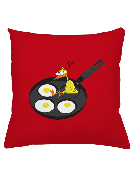 Kuře polštář Red
