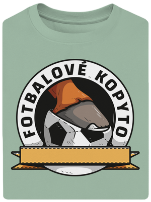 Fotbalové kopyto unisex tričko oversized Sage