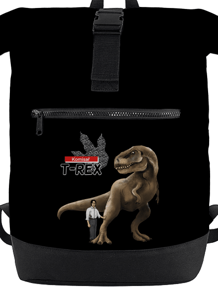 Komisař T-Rex batoh Black