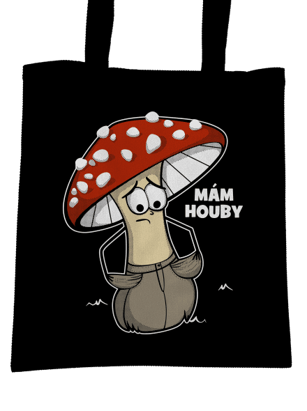 Mám houby taška Black