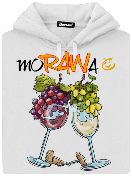 Morawa dámská mikina klokanka White