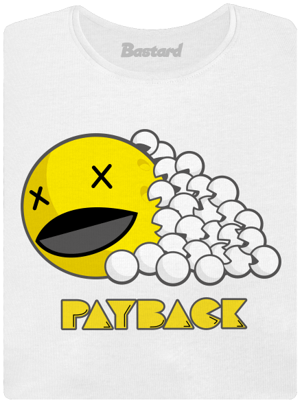 Payback dámské tričko s lemem White
