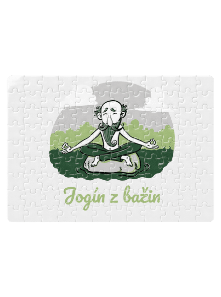 Jogín z bažin puzzle White