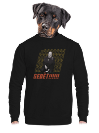 unisex mikina bez kapuce