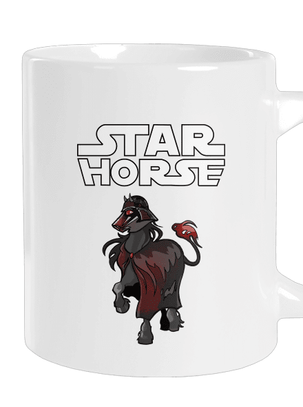 Star horse velký hrnek White