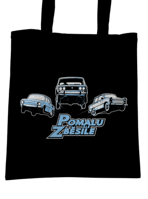 Pomalu ale zběsile taška Black