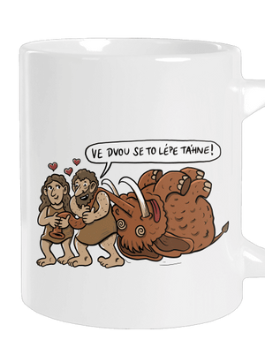 Ve dvou se to lépe táhne velký hrnek White