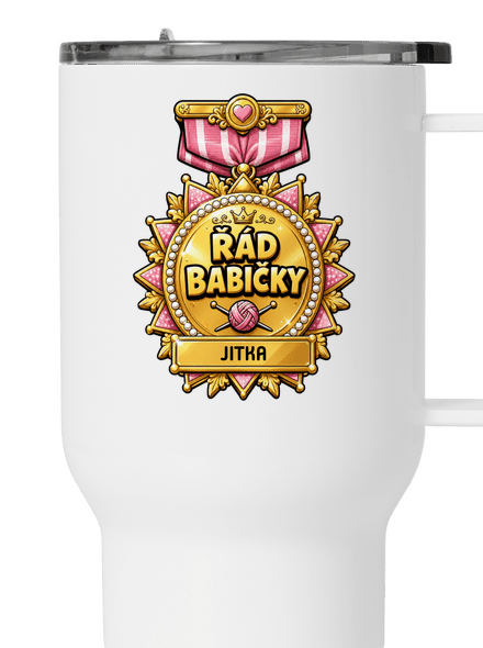 Řád babičky termohrnek White