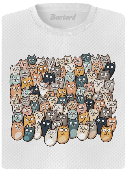 Najdi čerta dámské sportovní tričko White