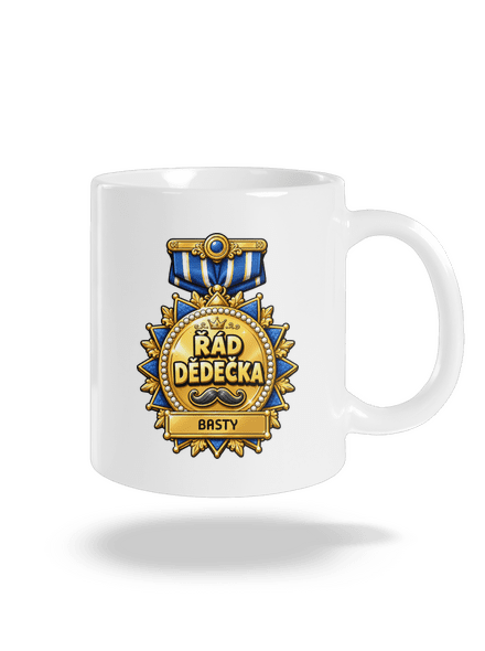 Řád dědečka klasický hrnek White