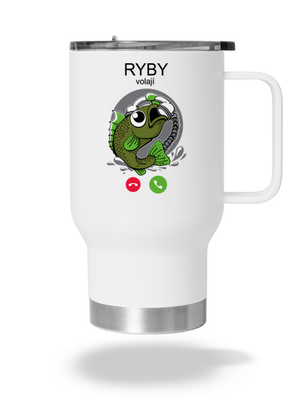 Ryby volají termohrnek White