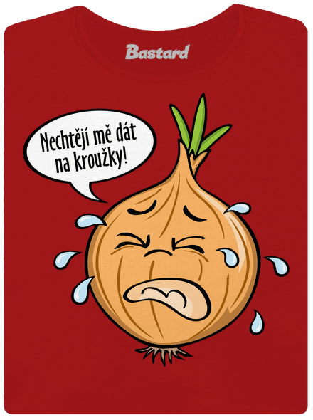 Cibule na kroužky dámské tričko Red Mal