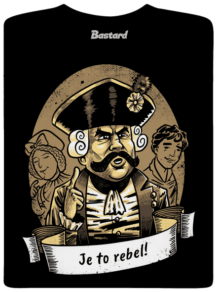 B14: S čerty nejsou žerty pánské tričko Black