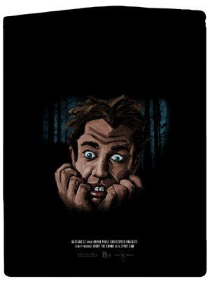 B13: Tvoje noční můra pánská mikina na zip Black