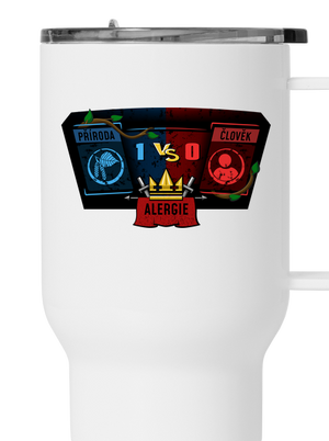 Příroda vs. člověk termohrnek White