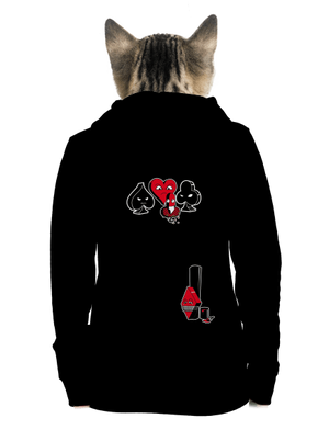 Vetřelec dámská mikina na zip Black