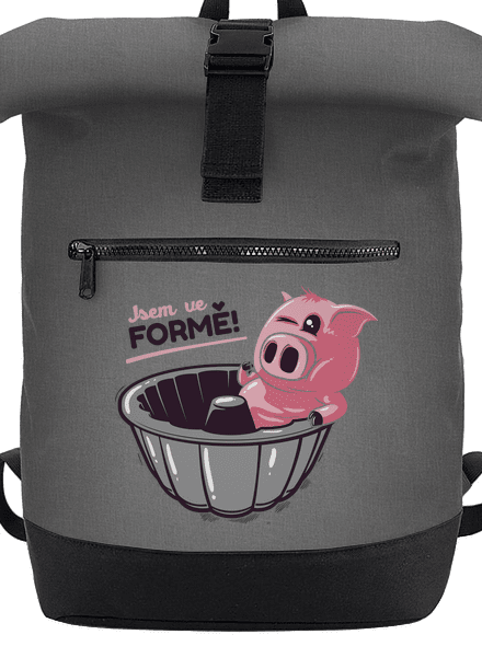 Ve formě batoh Grey Marl