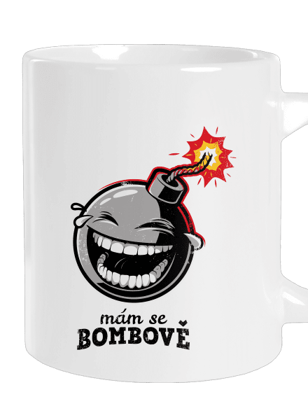 Mám se bombově velký hrnek White
