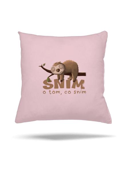 Sním o tom, co sním polštář Light Pink
