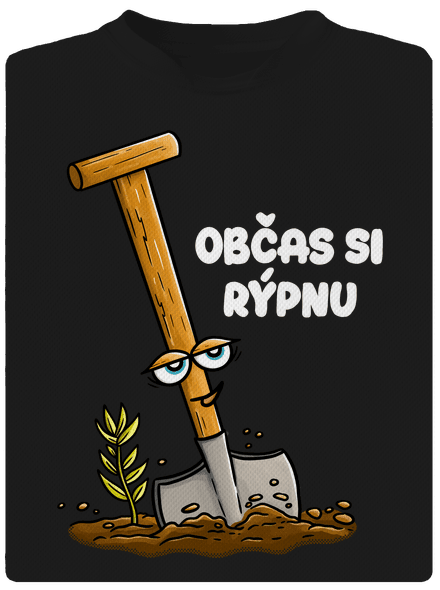 Občas si rýpnu pánské sportovní tričko Black