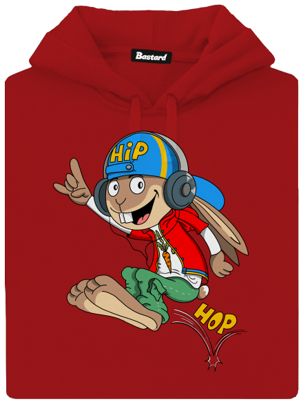 Hip hop dámská mikina klokanka Red Mal