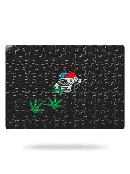 Ganja krize puzzle White