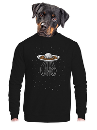 unisex mikina bez kapuce