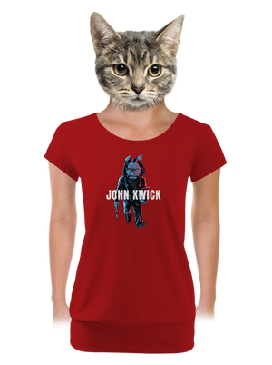 dámské tričko s lemem