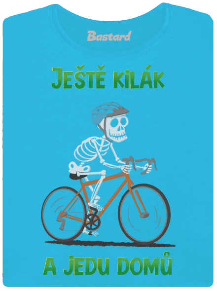 Ještě kilák dámské tričko s lemem Blue Atol
