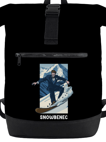 Snowbenec a snowbenka batoh Black
