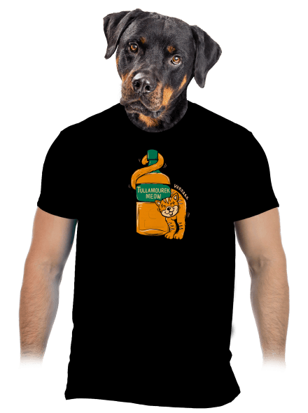 Tullamourek pánské tričko Black