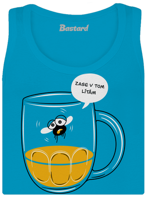 Zase v tom lítám dámské tílko klasické Blue Atol