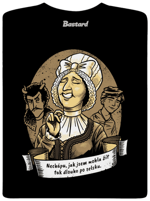 B14: Dorota Máchalová pánské dlouhý rukáv Black