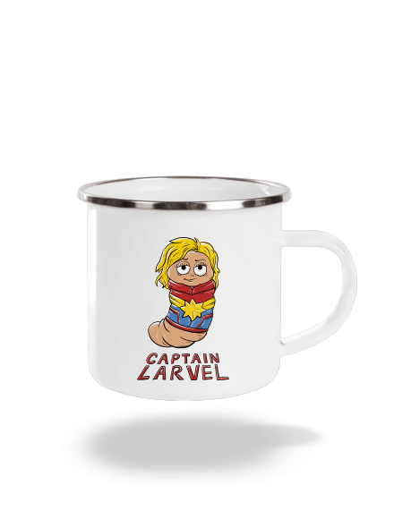 Captain Larvel plecháček White