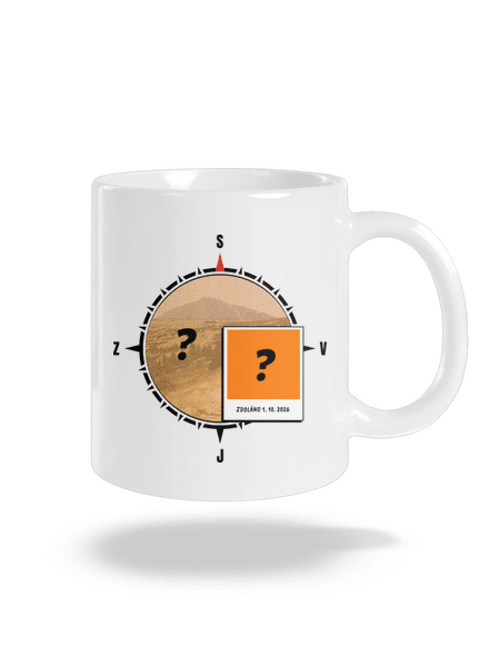 Zdoláno klasický hrnek White